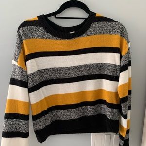 stripped sweater